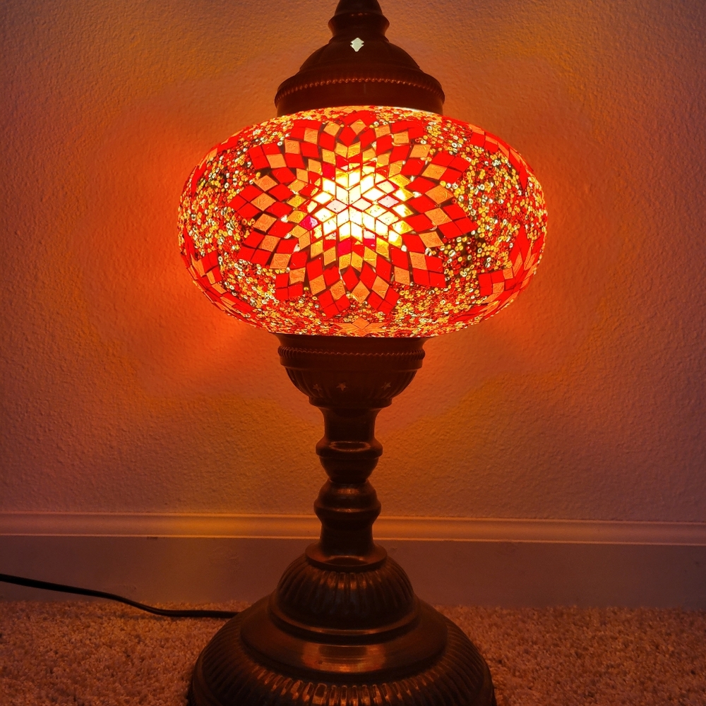 Turkish glass Mosaic lamp